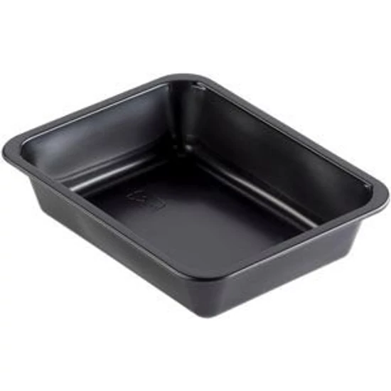 Duniform fóliázható tálka Caterline fekete 1345ml 216db/gyűjtő