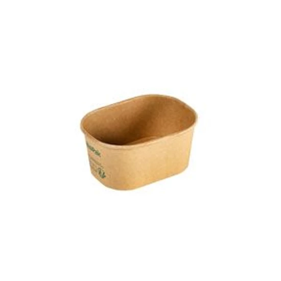 Duni papírtálka Brick mini barna 250ml 10x60db/gyűjtő