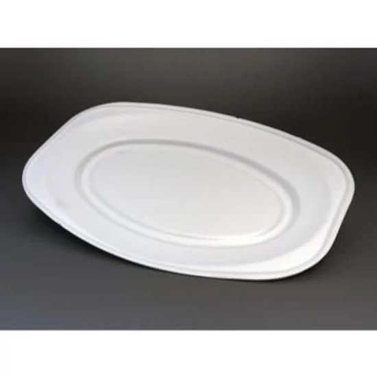 Hidegtál 10 személyes XPS fehér 550x355x30mm 5x10db/gyűjtő