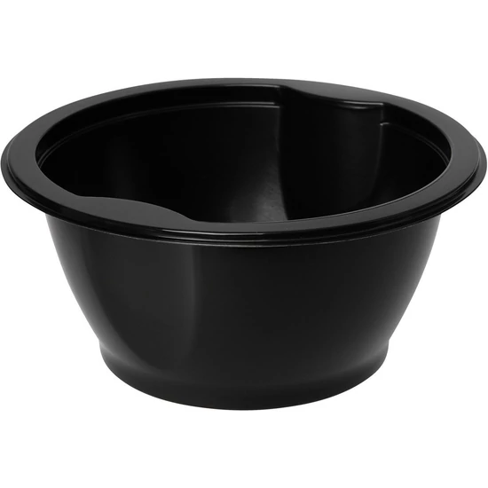 Duniform fóliázható tálka Multi-Schalen fekete 650ml 1x480db/gyűjtő