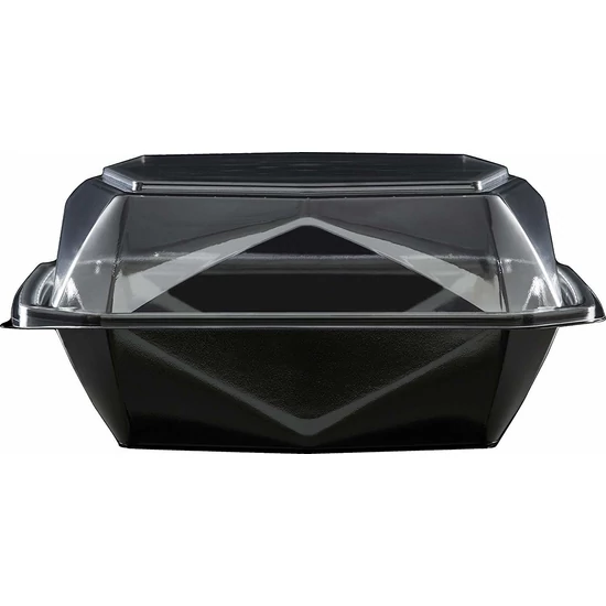Duni Octaview M+ tál fekete/átlátszó tetővel 800ml 255db/gyűjtő