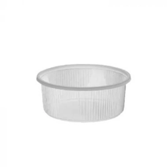 Hagner kerek tálka víztiszta PP D101mm 200ml 1000db/gyűjtő