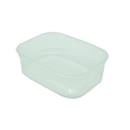 Svéd tálka 450ml PP víztiszta 14x50db/gyűjtő