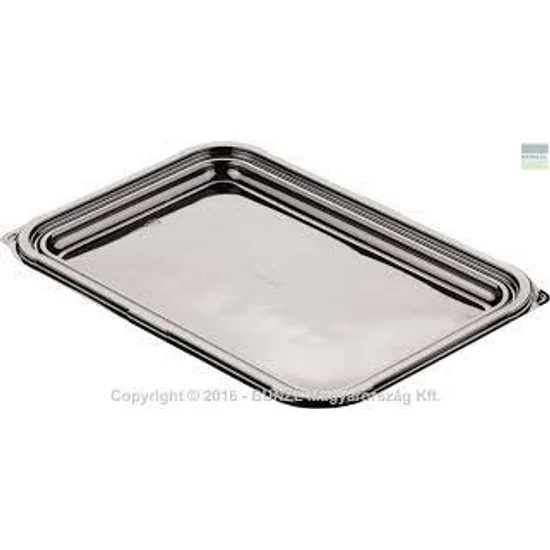 Duni Ecoecho tálca fekete négyszögletű 46x30cm 50db/gyűjtő
