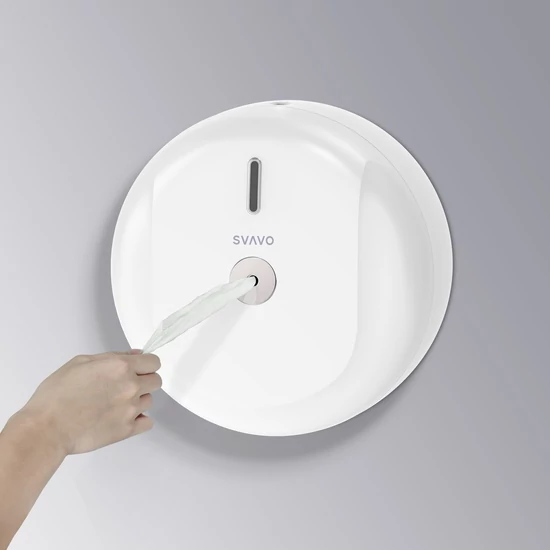 AT belsőmagos toalett papír adagoló 20cm fehér