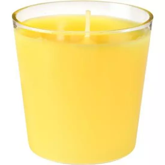 Duni Switch and Shine gyertya sárga citronella 65x65mm 2x6db/gyűjtő
