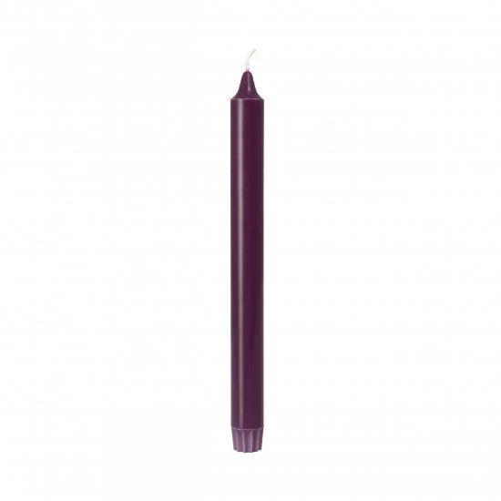 Duni koronagyertya Plum 250x22mm 12x4db/gyűjtő