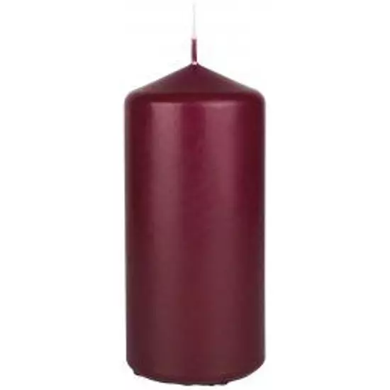 Duni Pillar gyertya Bordeaux 150x70mm 12db/gyűjtő