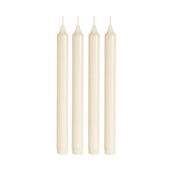 Duni koronagyertya cream 250x22mm 12x4db/gyűjtő