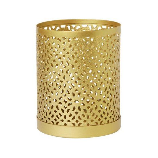 Duni Bliss gyertyatartó arany 100x80mm 4db/gyűjtő