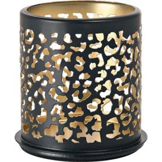 Duni Safari gyertyatartó Leopard 75x75mm 8db/gyűjtő