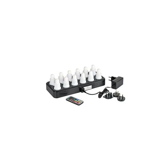 Duni led készlet újratölthető égőkkel 1x12db/gyűjtő
