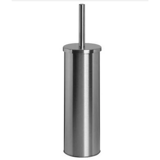 Bisk Niagara WC kefe fali tartóban inox szálcsiszolt