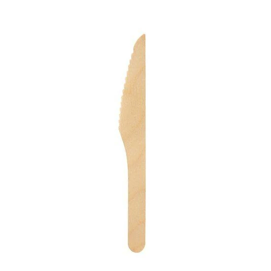 Duni fa kés Wood 160mm 10x100db/gyűjtő