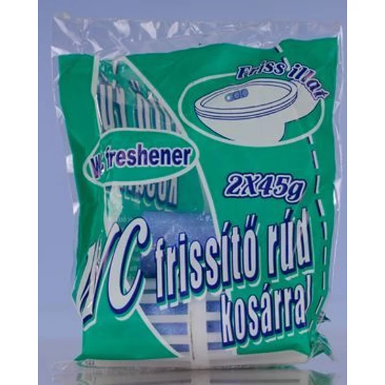 WC-dezodor komplett 2 db-os