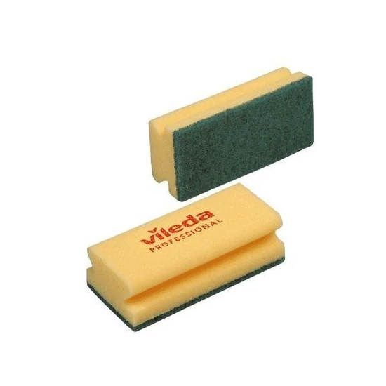 Vileda mosogatószivacs zöld/sárga 7x15x4,5cm 1db/csomag