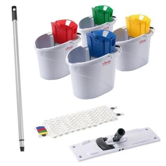 Vileda UltraSpeed Mini Starter Kit felmosó készlet (vödör, facsaró, moptartó, mop, nyél)