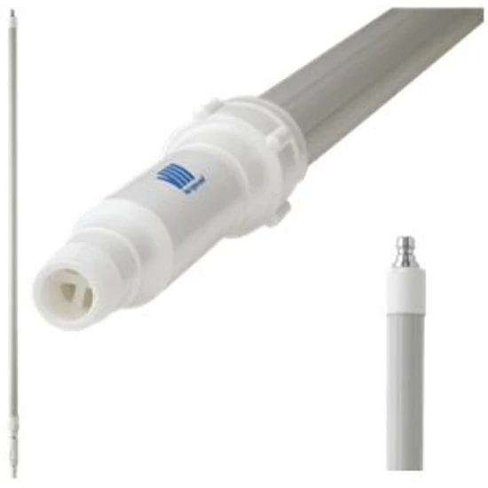 Teleszkópos nyél, 1675-2780mm vízre csatlakoztatható fehér