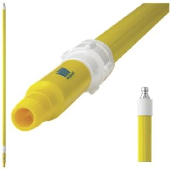 Teleszkópos nyél, 1675-2780mm vízre csatlakoztatható sárga