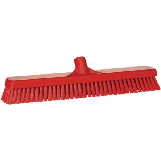 Vikan Padlósúroló kefe 470 mm piros