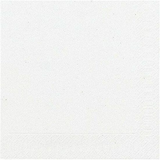 Duni szalvéta fehér 3 rétegű 33x33cm 12x20db/gyűjtő