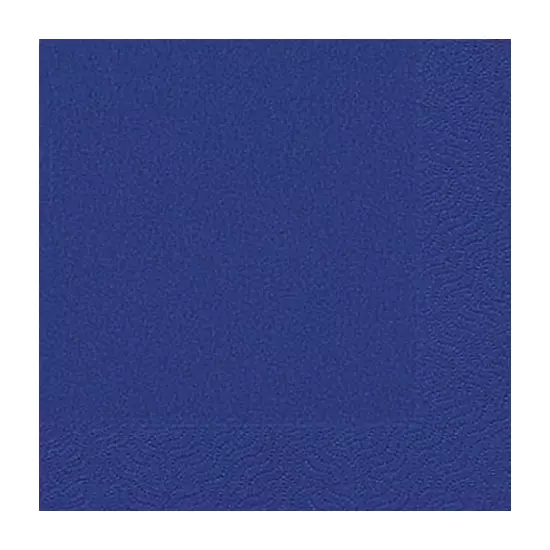 Duni szalvéta Dark blue 3 rétegű 33x33cm 12x20db/gyűjtő