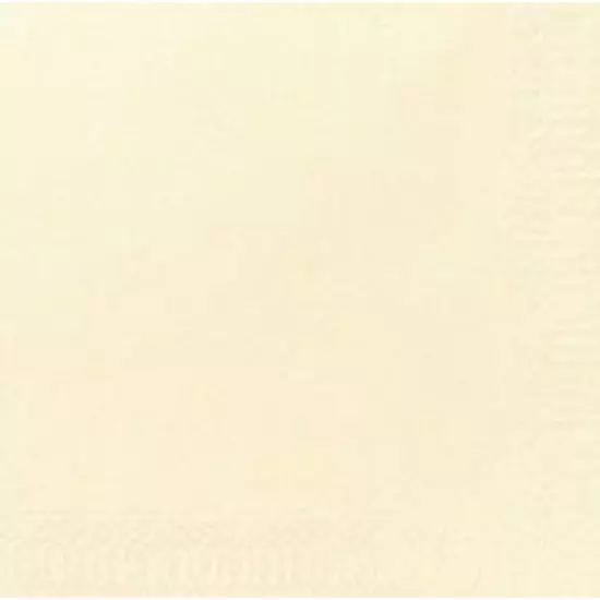 Duni szalvéta krém 3 rétegű 33x33cm 12x20db/gyűjtő