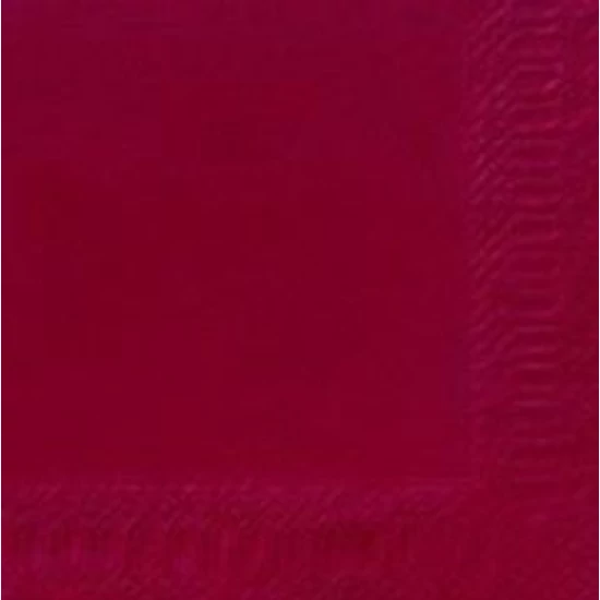 Duni szalvéta bordó 3 rétegű 33x33cm 10x50db/gyűjtő