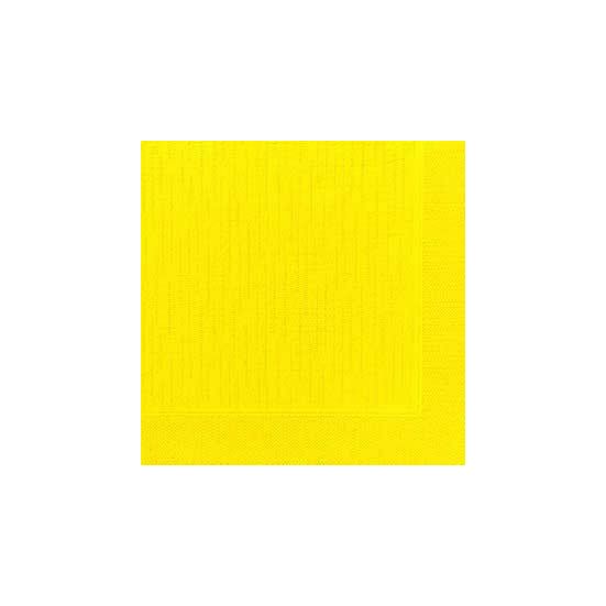 Duni szalvéta sárga 4 rétegű 40x40cm 6x50db/gyűjtő