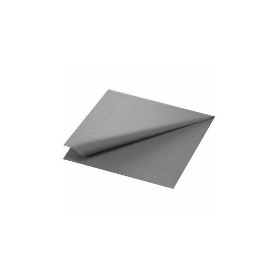 Duni szalvéta Granite grey 3 rétegű 40x40cm 8x125db/gyűjtő