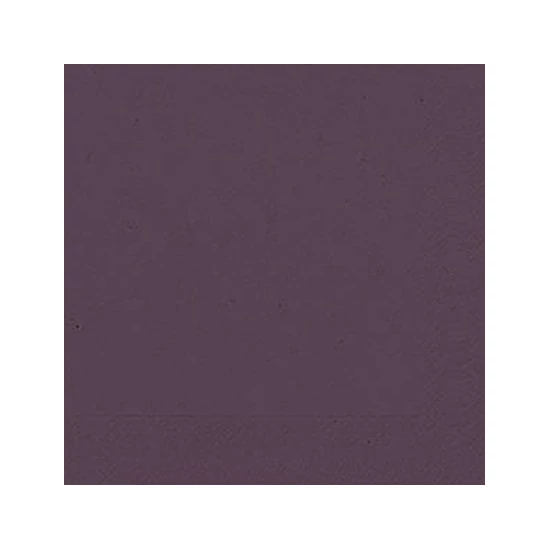 Duni mintás szalvéta Plum 3rétegű 33x33cm 12x20db