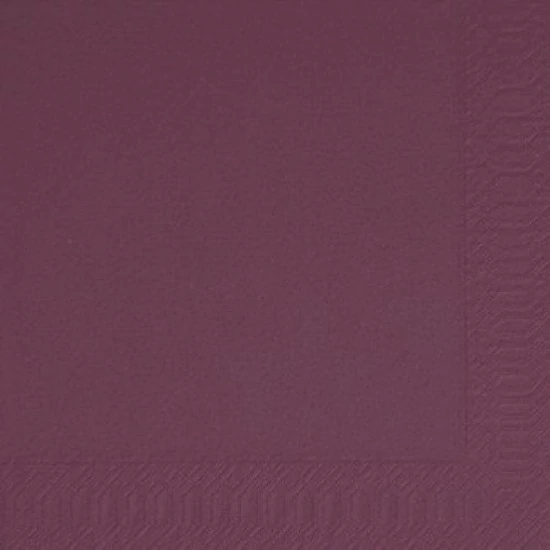 Duni szalvéta Plum 3 rétegű 33x33cm 8x125db/gyűjtő