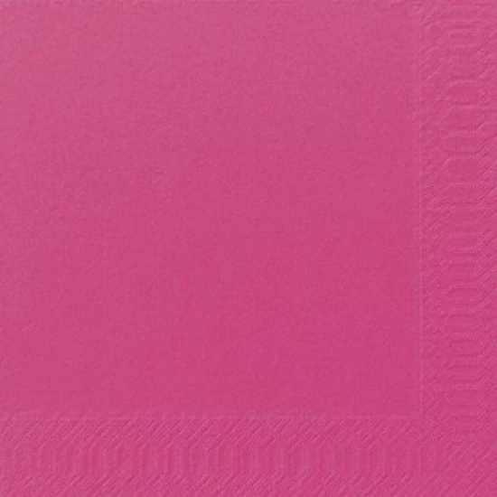 Duni szalvéta Fuchsia 3 rétegű 33x33cm 8x125db/gyűjtő
