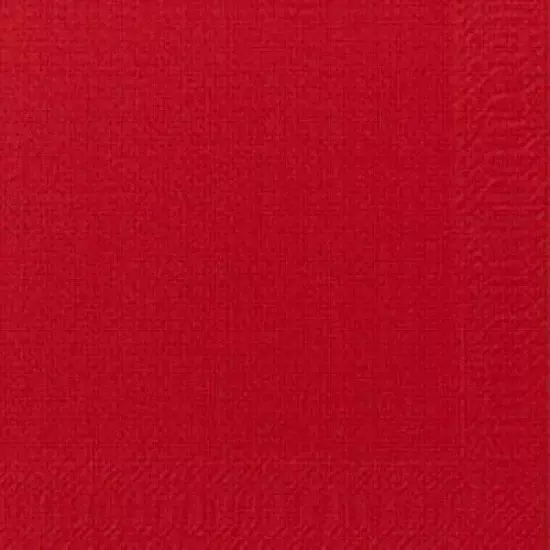 Duni szalvéta piros 2 rétegű 24x24cm 8x300db/gyűjtő