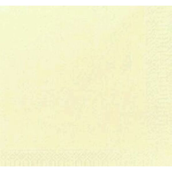 Duni szalvéta krém  3 rétegű 24x24 8x250db/gyűjtő