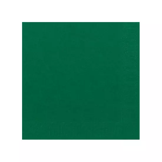 Duni szalvéta Dark green 3 rétegű 33x33 4x250db/gyűjtő