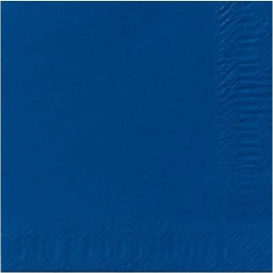 Duni szalvéta Dark blue 3 rétegű 33x33 4x250db/gyűjtő