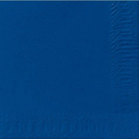 Duni szalvéta Dark blue 3 rétegű 33x33cm 8x125db/gyűjtő