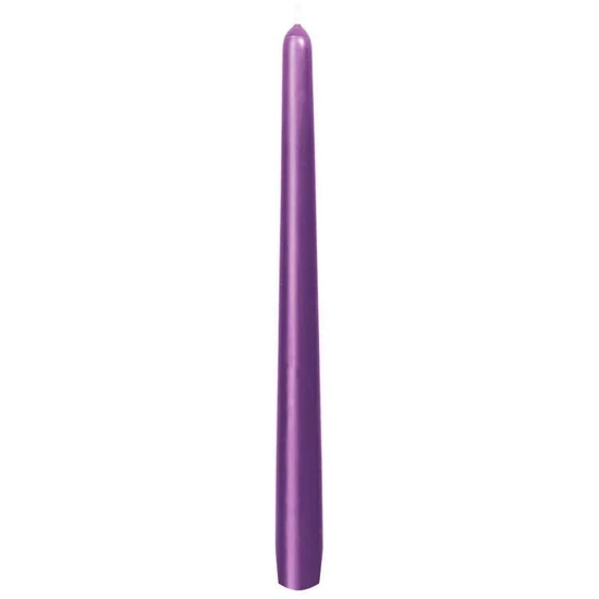 Duni antik gyertya Plum 250x22mm 2x50db/gyűjtő