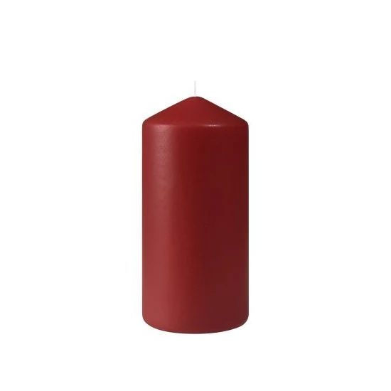 Duni Pillar gyertya matt bordó 150x70mm 2x6db/gyűjtő