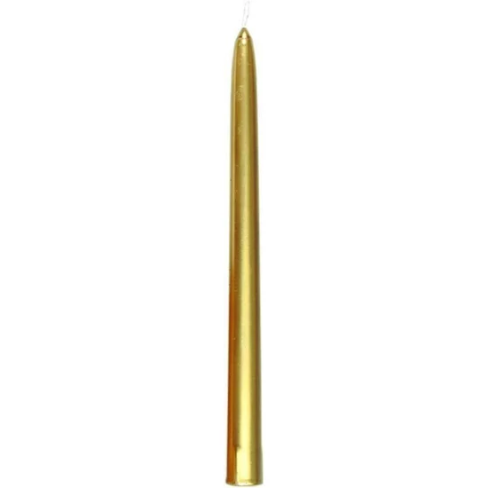 Duni antik gyertya arany 260x22mm 10x10db/gyűjtő