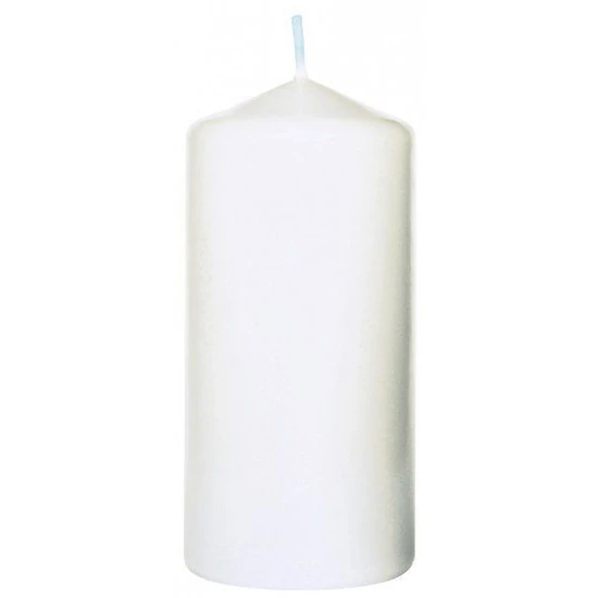 Duni Pillar gyertya fehér 100x50mm 6x10db/gyűjtő