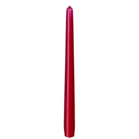 Duni antik gyertya bordó 250x22mm 2x50db/gyűjtő