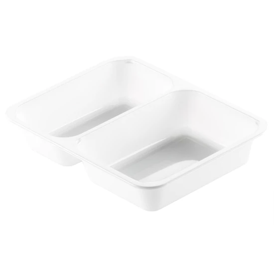 Duni Ecoecho CPET tálka fehér 2 részes 655/455ml 300db/gyűjtő