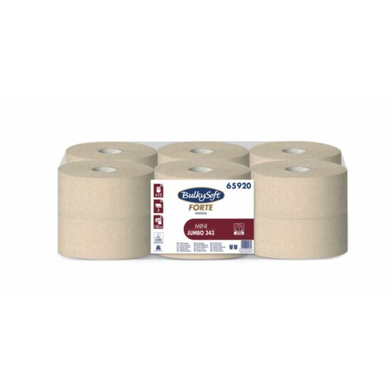 BulkySoft forte havana mini jumbo toalettpapír 2 rétegű M9 D18 130m 12tek/gyűjtő
