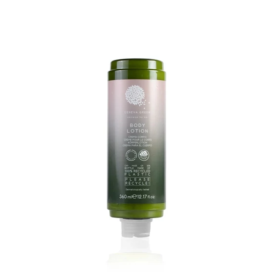 GFL Geneva Green testápoló újrahasznosított flakonban 360ml 18db/gyűjtő