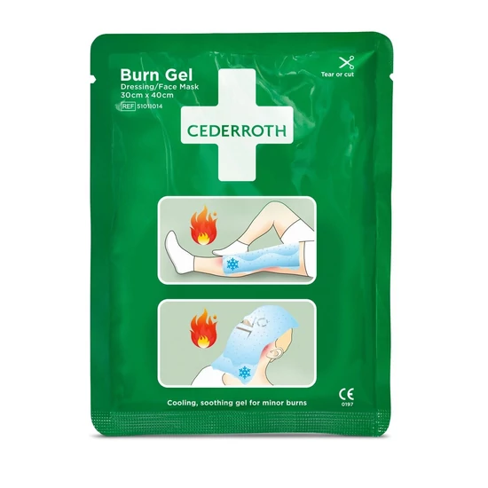 Cederroth gélkötszer és arcmaszk égési sérülésekre 51011013 állomáshoz 30x40cm 3db/gyűjtő