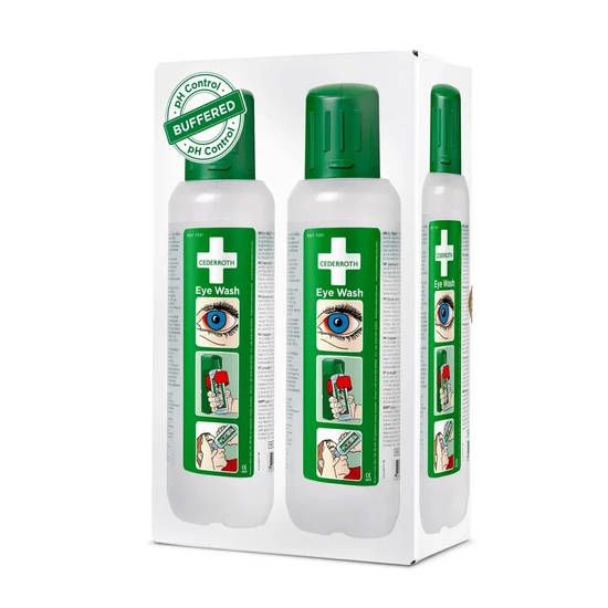 Cederroth borátos szemkimosó puffer 721500 állomáshoz 2x500ml 6db/gyűjtő