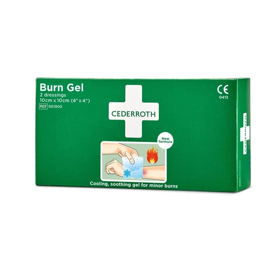 Cederroth gélkötszer égési sérülésekre 51011013 állomáshoz 10x10cm 24db/gyűjtő