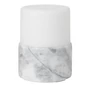 Kép 1/3 - Duni Good Concept Led Bright Marble gyertyatartó 105x75mm 4db/gyűjtő